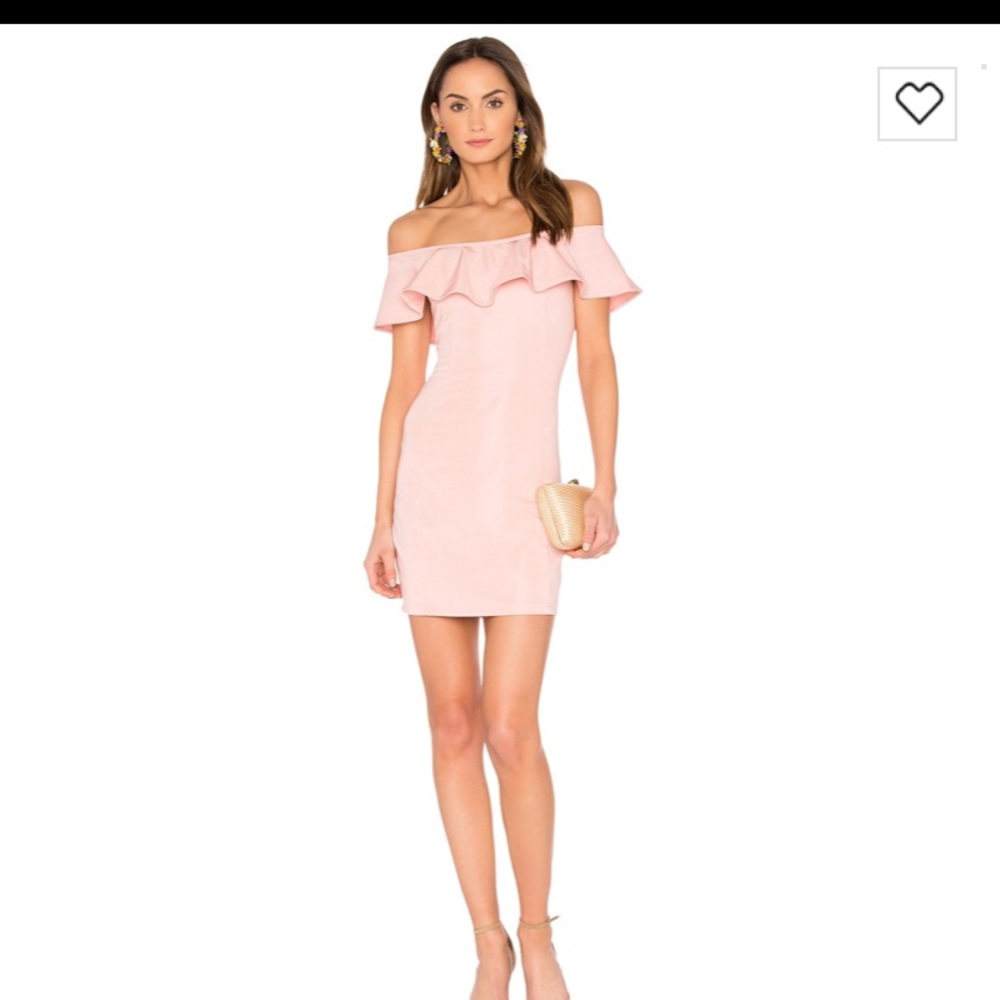 Revolve Eva Off the Shoulder Mini Dress